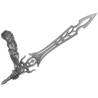 Warhammer AoS Bitz: Sylvaneth - Kurnoth Hunters - Torso A5e - Greatsword, Huntmaster, Right