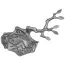 Warhammer AoS Bitz: Sylvaneth - Kurnoth Hunters - Torso B5d - Shoulder Pad, Left