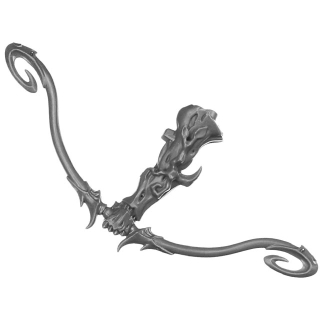 Warhammer AoS Bitz: Sylvaneth - Kurnoth Hunters - Torso C4d - Greatbow, Left