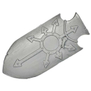 Warhammer AoS Bitz: CHAOS - 009 - Warriors - Shield H Champion