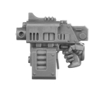 Warhammer 40k Bitz: Space Marines - Terminator Squad - Torso B3b1 - Sturmbolter, Rechts