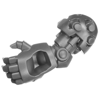 Warhammer 40k Bitz: Space Marines - Terminator Squad - Torso D4a - Energiefaust, Links