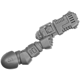 Warhammer 40k Bitz: Space Marines - Jump Pack Intercessors - Torso B4c - Plasma Pistol, Right