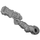 Warhammer 40k Bitz: Space Marines - Jump Pack Intercessors - Torso B4c - Plasma Pistol, Right