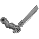 Warhammer 40k Bitz: Space Marines - Jump Pack Intercessors - Torso C4b - Kettenschwert, Links