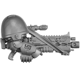 Warhammer 40k Bitz: Space Marines - Heavy Intercessors - Torso E6a - Schweres Boltgewehr, Sergeant