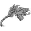 Warhammer 40k Bitz: Black Templars - Sword Brethren - Torso B5c - Pyropistole, Rechts