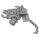 Warhammer 40k Bitz: Black Templars - Sword Brethren - Torso B5c - Pyropistole, Rechts