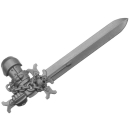 Warhammer 40k Bitz: Black Templars - Sword Brethren - Torso D3c - Power Sword