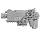 Warhammer 40k Bitz: Black Templars - Sword Brethren - Torso E3b - Heavy Bolt Pistol, Left