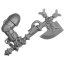 Warhammer 40k Bitz: Black Templars - Primaris Crusader Squad - Weapon J - Power Axe, Sword Brother, Right