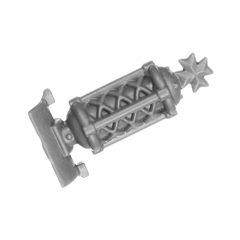 Marshal Bits Backpack Warhammer 40k – Relic Primaris Space Marines Black Templars – Pezzi Smontati E Non Dipinti