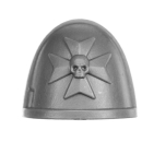 Warhammer 40k Bitz: Black Templars - Primaris Crusader Squad - Shoulder Pad C