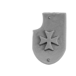 Warhammer 40k Bitz: Black Templars - Primaris Crusader Squad - Accessory E1 - Shoulder Shield