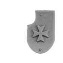 Warhammer 40k Bitz: Black Templars - Primaris Crusader Squad - Accessory E1 - Shoulder Shield