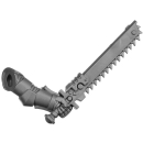 Warhammer 40k Bitz: Space Marines - Assault Intercessors - Torso D2a - Astartes Chainsword, Left