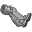 Warhammer 40k Bitz: Space Marines - Desolation Squad - Torso E1d - Bein, Links