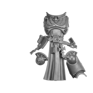 Warhammer 40k Bitz: Space Marines - Bladeguard Veterans - Torso A1a - Front