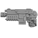 Warhammer 40k Bitz: Space Marines - Bladeguard Veterans - Torso B3c - Heavy Bolt Pistol, Right