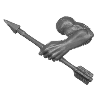 Warhammer ToW Bitz: Orcs & Goblins - Goblin Mob - Arm H - Pfeil, Links
