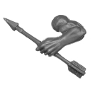 Warhammer ToW Bitz: Orcs & Goblins - Goblin Mob - Arm H - Pfeil, Links