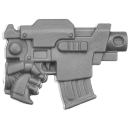 Warhammer 40k Bitz: Space Marines - Assault Squad MKVI - Torso B3b - Boltpistole, Links