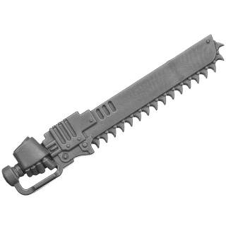 Warhammer 40k Bitz: Space Marines - Assault Squad MKVI - Torso C2b - Chainsword, Right