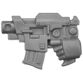 Warhammer 40k Bitz: Space Marines - Assault Squad MKVI - Torso D3b - Boltpistole, Links