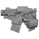 Warhammer 40k Bitz: Space Marines - Assault Squad MKVI - Torso E3b - Bolt Pistol, Left