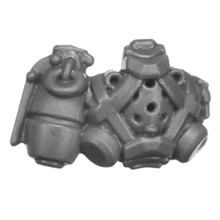 Warhammer 40k Bitz: Space Marines - Assault Squad MKVI - Accessory L - Grenade+Gas Mask