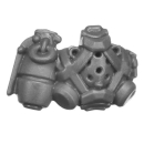 Warhammer 40k Bitz: Space Marines - Assault Squad MKVI - Accessory L - Grenade+Gas Mask