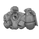 Warhammer 40k Bitz: Space Marines - Assault Squad MKVI - Accessory L - Grenade+Gas Mask