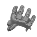 Warhammer 40k Bitz: Space Marines - Assault Squad MKVI - Torso C4b - Powerfist, Hand
