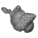 Warhammer 40k Bitz: Space Marines - Tactical Squad MkVI - Kopf H - Sergeant