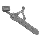 Warhammer 40k Bitz: Space Marines - Tactical Squad MkIII+VI Kommando - Waffe B2a - Energieschwert, Links