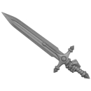 Warhammer 40k Bitz: Space Marines - Tactical Squad MkIII+VI Commando - Weapon C1a - Power Sword, Right