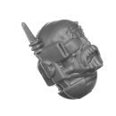 Warhammer 40k Bitz: Space Marines - Tactical Squad MkIII+VI Weapon E2a - Head, Sergeant