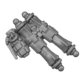 Warhammer 40k Bitz: Space Marines - Tactical Squad MkIII+VI Waffen H1a - Granate+Pergament