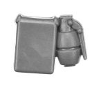 Warhammer 40k Bitz: Space Marines - Tactical Squad MkIII+VI Weapon H1c - Grenade+Pouch