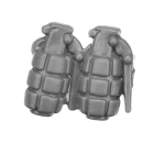 Warhammer 40k Bitz: Space Marines - Tactical Squad MkIII+VI Weapon H1f - Grenades