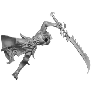 Warhammer AoS Bitz: Idoneth Deepkin - Namarti Thralls - Torso D1a - Body+Lanmari Blade