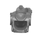 Warhammer 40k Bitz: Solar Auxilia - Lasrifle Section - Torso A1a - Rückseite