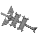 Warhammer 40k Bitz: Solar Auxilia - Veletaris Storm Section - Torso C3a - Auxilia Vexilla