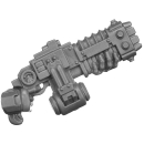 Warhammer 40k Bitz: Solar Auxilia - Veletaris Storm Section - Torso A6c - Volkit-Energiegewehr