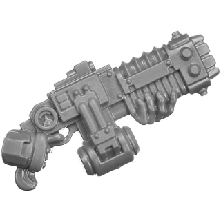 Warhammer 40k Bitz: Solar Auxilia - Veletaris Storm Section - Torso C4c - Volkit-Energiegewehr