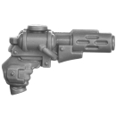Warhammer 40k Bitz: Solar Auxilia - Tactical Command Section - Torso A3d - Infernopistole, Rechts