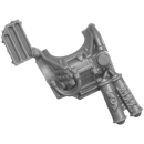 Warhammer 40k Bitz: Solar Auxilia - Tactical Command Section - Torso B1a - Vox Caster, Front