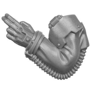 Warhammer 40k Bitz: Solar Auxilia - Tactical Command Section - Torso B3a - Vox Caster, Arm, Links
