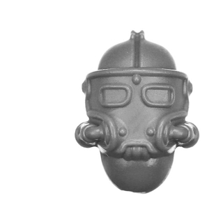 Warhammer 40k Bitz: Solar Auxilia - Tactical Command Section - Torso D1b - Cohort Vexilla, Head