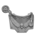 Warhammer 40k Bitz: Solar Auxilia - Tactical Command Section - Torso E1a - Companion, Front